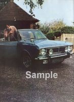 Retro Car Ad Poster - Ford Cortina 1600E 1968 colour ad - The Nostalgia Store